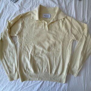 Mission Bay Moneta Knit Sweater – butter Yellow | One Size